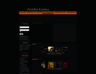 zombiegames.biz screenshot