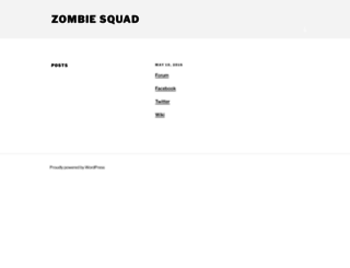 zombiehunters.org screenshot