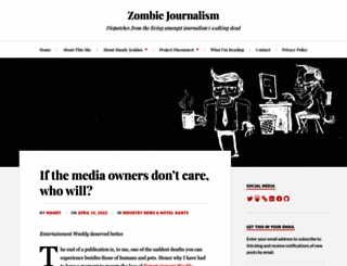 zombiejournalism.com screenshot