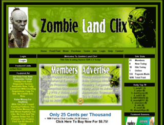 zombieland.clix.bz screenshot