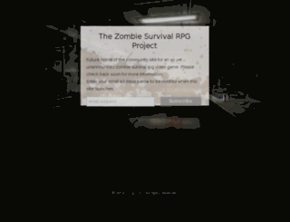 zombiesurvivalrpg.com screenshot