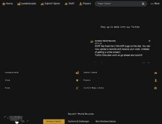 zombiesworldrecords.com screenshot