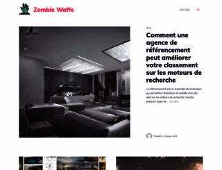 zombiewaffe.com screenshot