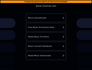 zona-musical.com screenshot