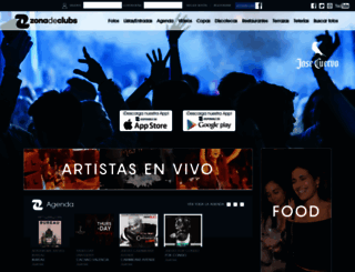 zonadeclubs.com screenshot