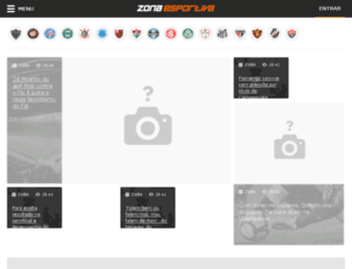 zonaesportiva.com.br screenshot