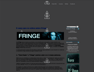 zonafringe.blogspot.com screenshot
