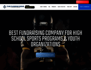 zonefundraising.com screenshot
