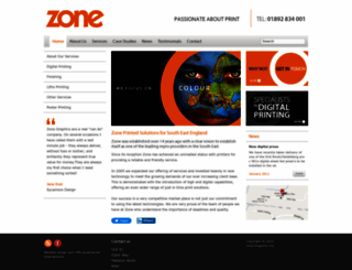 zonegraphics.co.uk screenshot