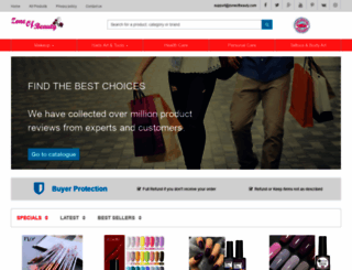 zoneofbeauty.com screenshot