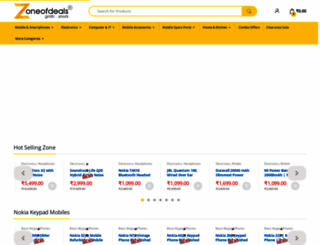 zoneofdeals.com screenshot