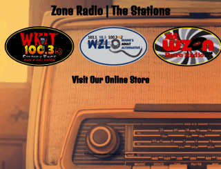 zoneradio.com screenshot