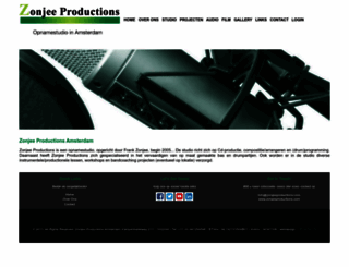 zonjeeproductions.com screenshot