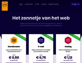 zonnet.nl screenshot