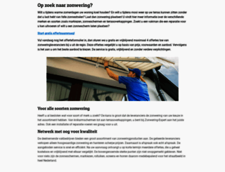zonwering-expert.nl screenshot