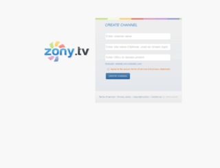 zony.tv screenshot