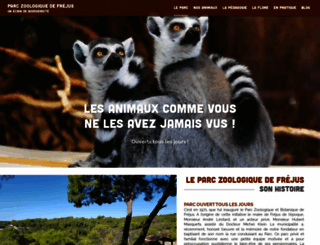 zoo-frejus.com screenshot