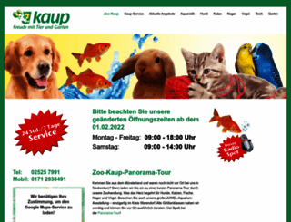 zoo-kaup.de screenshot