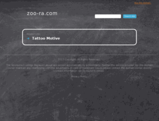 zoo-ra.com screenshot