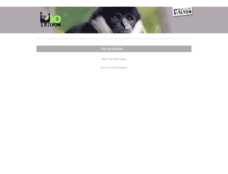 zoo.lyon.fr screenshot
