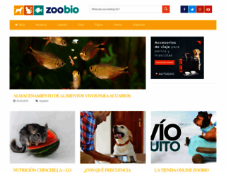 zoobio.es screenshot