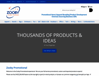 zooby-promotional.com screenshot