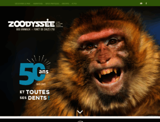 zoodyssee.org screenshot