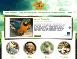 zooegarden.com.br screenshot