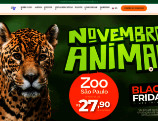 zoologico.com.br screenshot