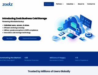 zoolz.com screenshot