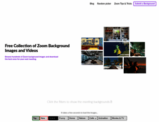 zoombackground.io screenshot
