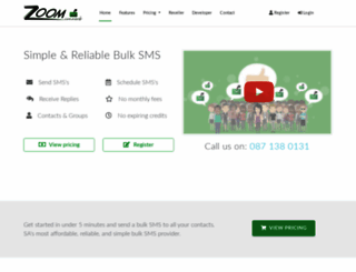 zoomconnect.co.za screenshot