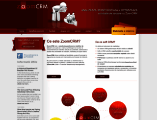 zoomcrm.ro screenshot