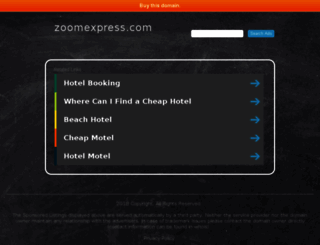 zoomexpress.com screenshot
