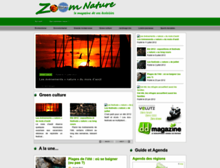 zoomnature.magazine.free.fr screenshot