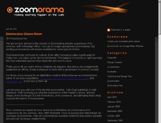 zoomorama.com screenshot
