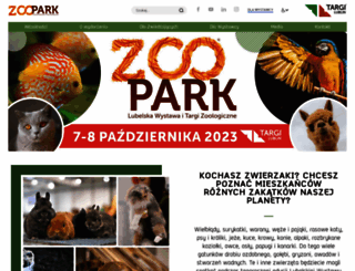 zoopark.targi.lublin.pl screenshot
