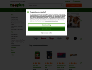 zooplus.com screenshot