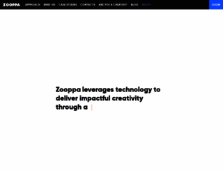 zooppa.com screenshot