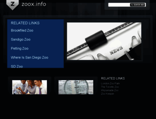 zoox.info screenshot