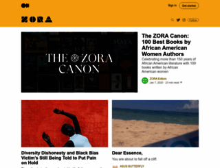 zora.medium.com screenshot