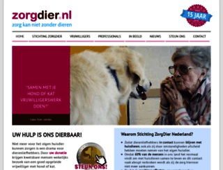 zorgdier.nl screenshot