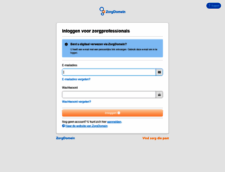 zorgdomein.nl screenshot