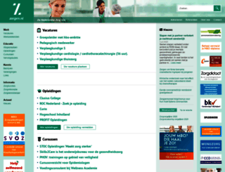 zorgen.nl screenshot
