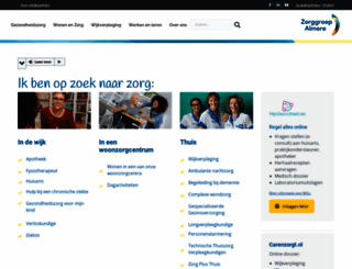 zorggroep-almere.nl screenshot
