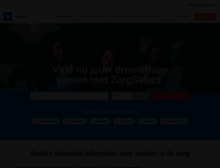 zorgselect.nl screenshot
