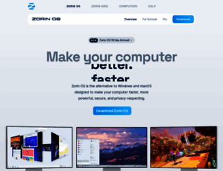 zorinpc.com screenshot