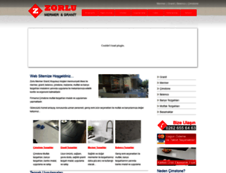 zorlumermergranit.com screenshot