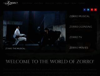zorro.com screenshot