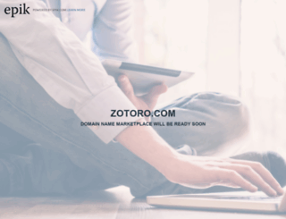 zotoro.com screenshot